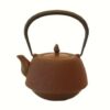 Théière japonaise en fonte Nanbu Arare 1 Litre rouge