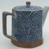Théière en céramique 0,5 litre motifs spirales