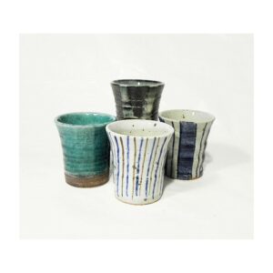Set 4 verres à thé japonais Togusa