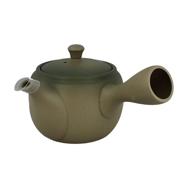 Théière japonaise Tokoname verte – Image 2