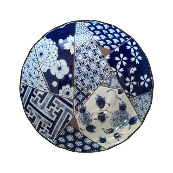 Assiette japonaise Patchwork
