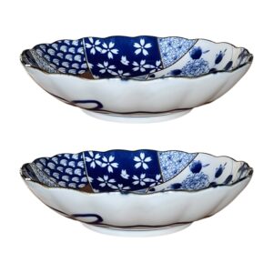 Set 2 assiettes Patchwork