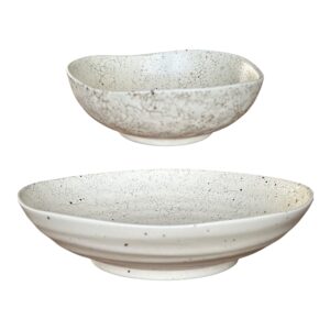Set de 2 bols craquelés