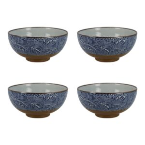 Set de 4 bols japonais Nami